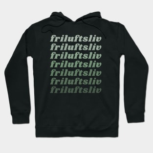 Friluftsliv in Green Hoodie